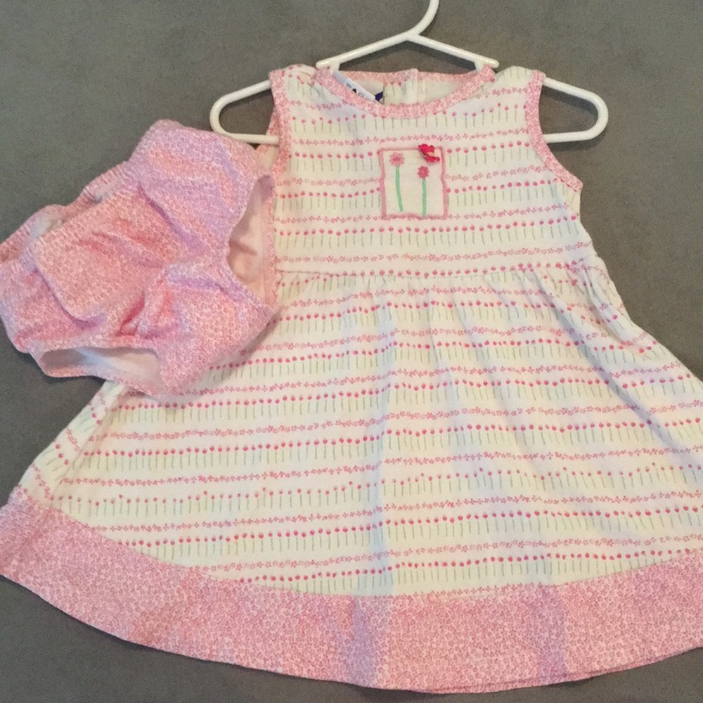 Dress and matching bloomers